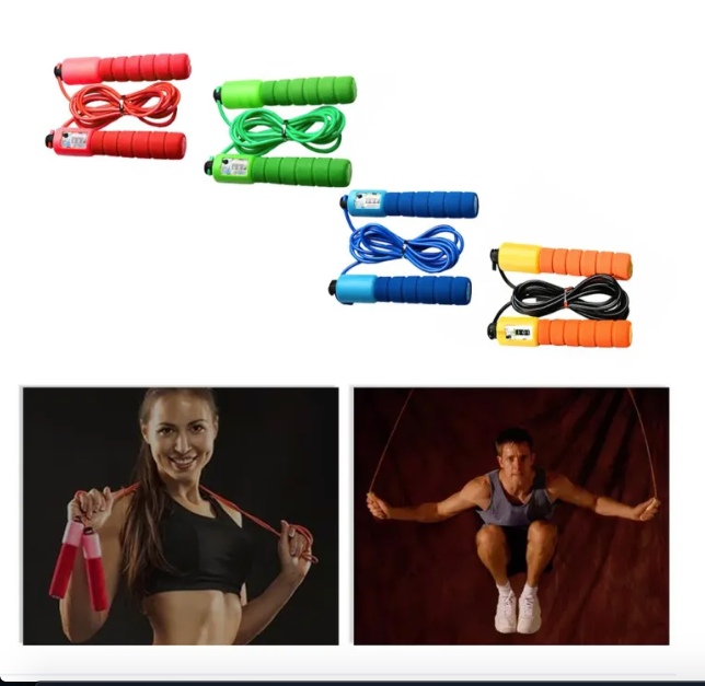 ⭐ Cuerda fitness Para Saltar Con Contador