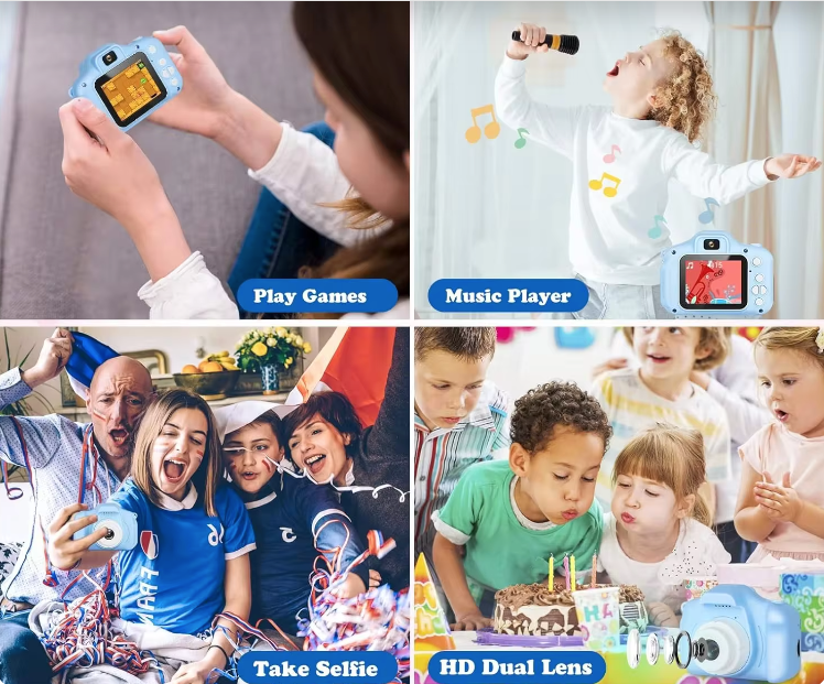 😍Mini Cámara Fotográfica Para Niños😍